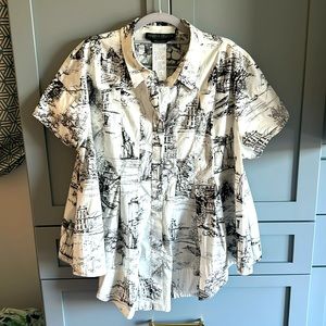 Marina Rinaldi Womens Blouse